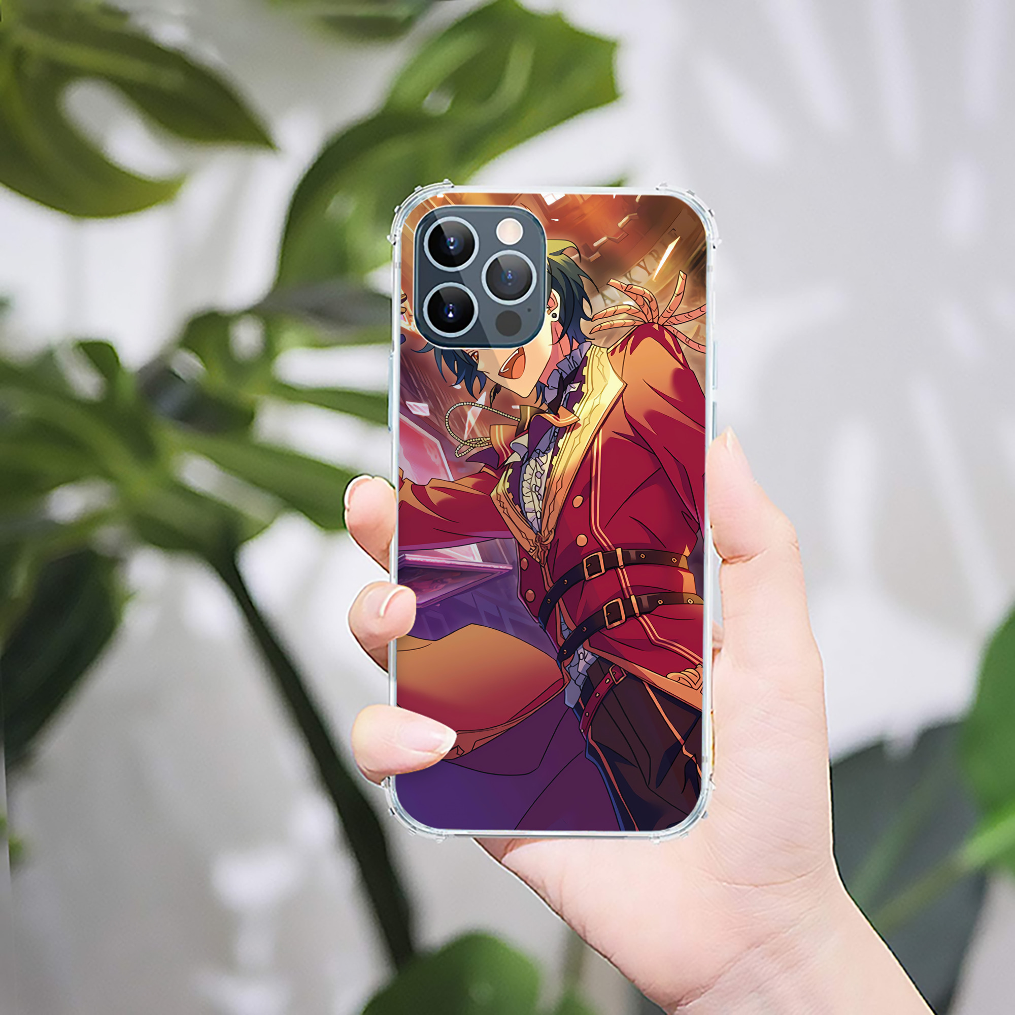 （画像用） あんさんぶるスターズ! Ensemble Stars 【iPhone 12シリーズ対応】透明スマホケース（クリアソフトケース）